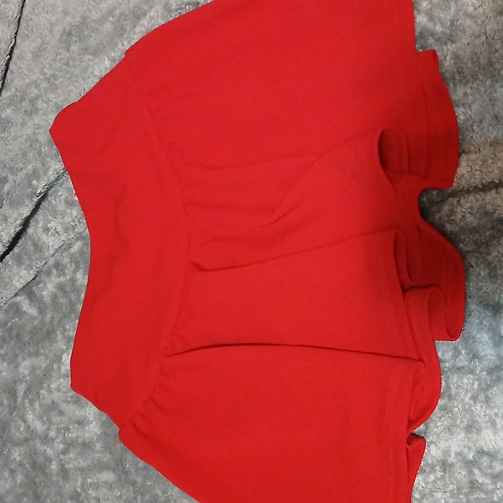 Red Skort